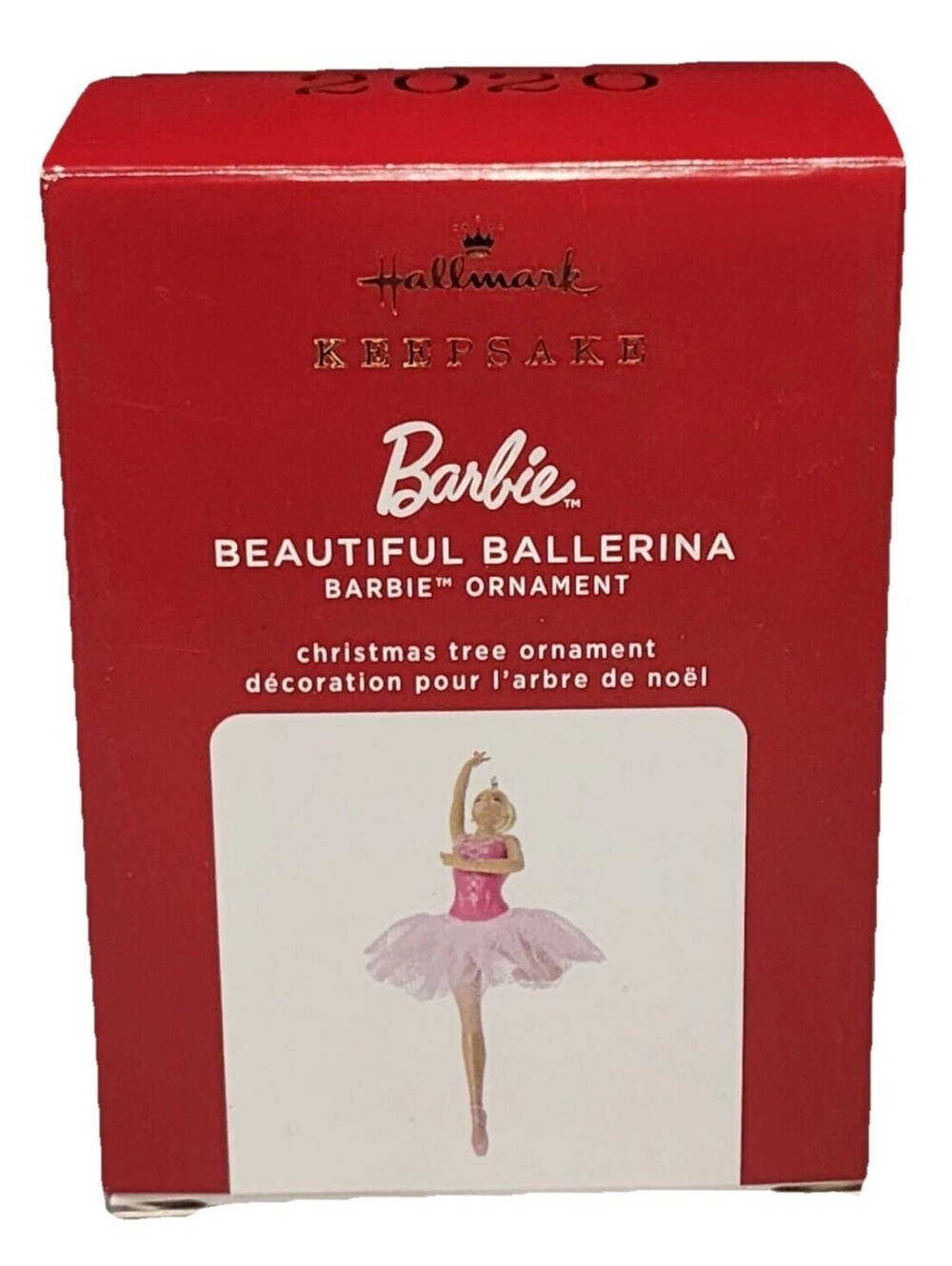 Hallmark Keepsake, Barbie, Beautiful Ballerina 2020 exclusive Christmas Ornament
